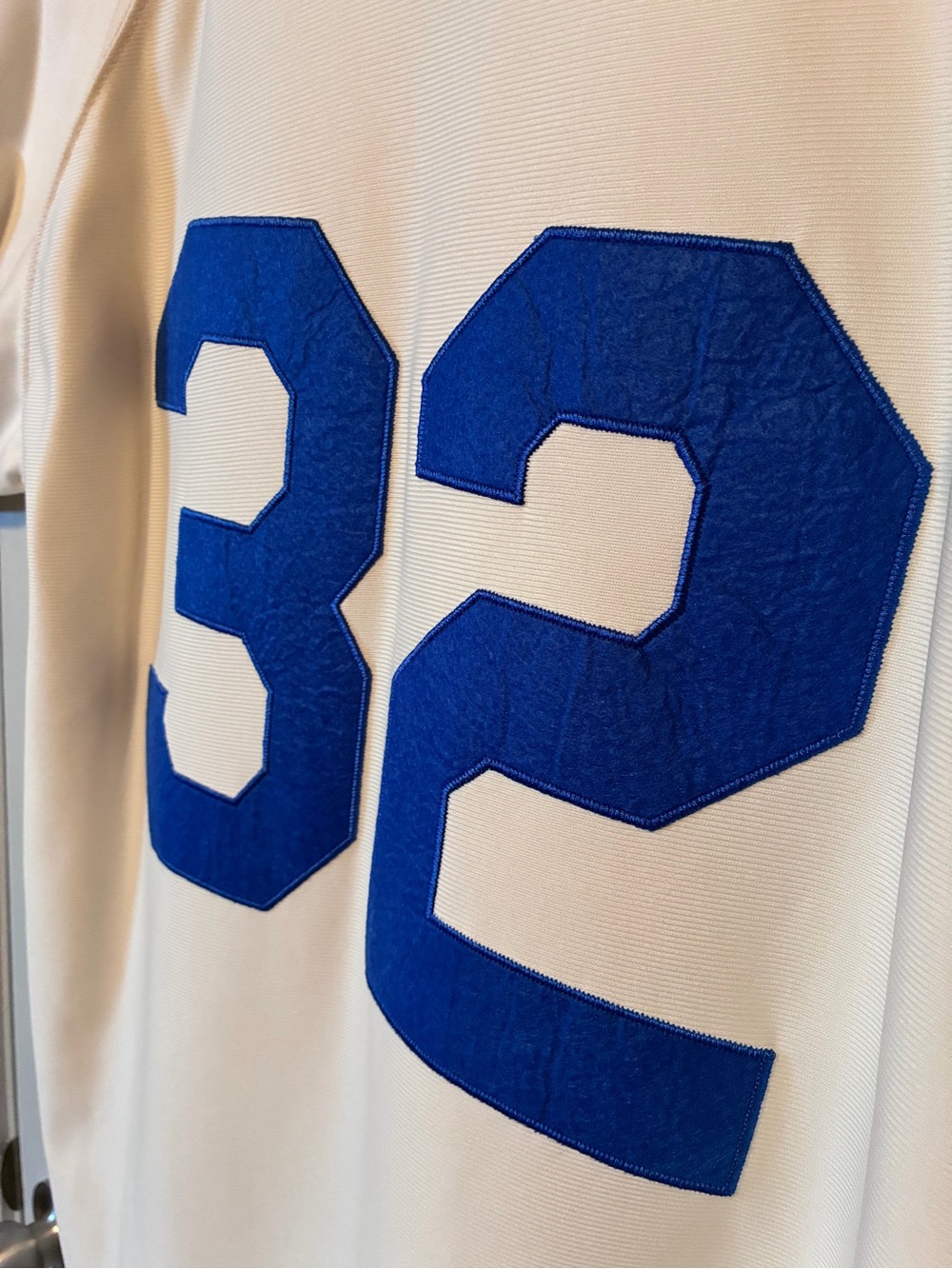 Vintage Sandy Koufax 1958 Los Angeles Dodgers #32 Cream Baseball Jersey - Picture 7 of 8